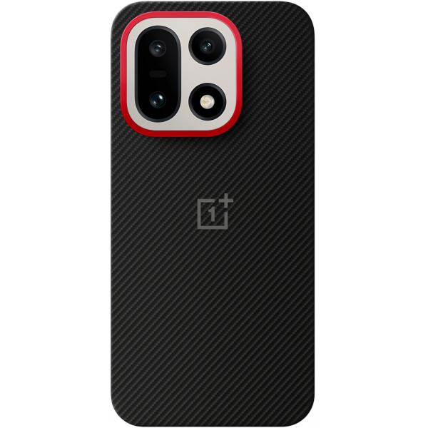 Husa pentru OnePlus 15, Aramid Fiber Magnetic, Neagra 5431102021