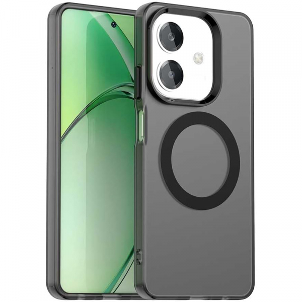 Husa MagSafe pentru Oppo A3 4G / A3 5G, Techsuit, CandyCase, Neagra