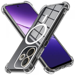 Husa MagSafe pentru Oppo A5 Pro 4G / A5 Pro, Techsuit, Shockproof, Transparenta
