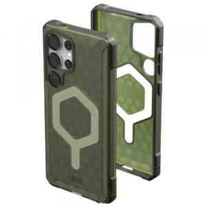 Husa MagSafe pentru Samsung Galaxy S25 Ultra S938, Urban Armor Gear, Essential Armor, Verde