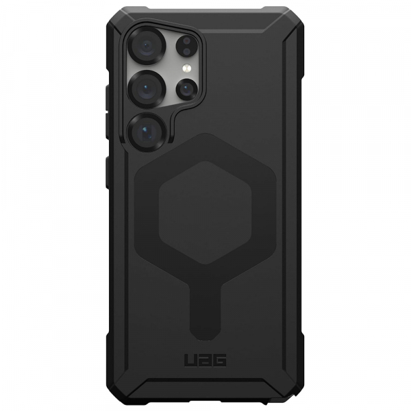 Husa MagSafe pentru Samsung Galaxy S25 Ultra S938, Urban Armor Gear, Essential Armor, Neagra