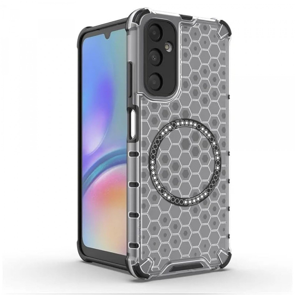 Husa MagSafe pentru Samsung Galaxy A05s A057, Techsuit, HoneyComb Shield, Alba