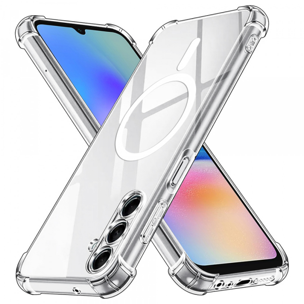 Husa MagSafe pentru Samsung Galaxy A05s A057, Techsuit, Shockproof, Transparenta