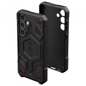 Husa MagSafe pentru Samsung Galaxy S24 S921, Urban Armor Gear, Monarch Pro Kevlar, Neagra