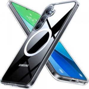 Husa MagSafe pentru Samsung Galaxy S25+ S936, Torras, Guardian, Transparenta
