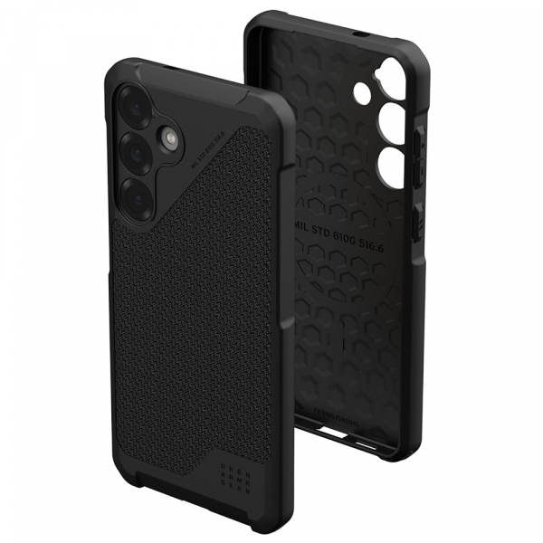 Husa MagSafe pentru Samsung Galaxy S25+ S936, Urban Armor Gear, Metropolis LT Kevlar, Neagra