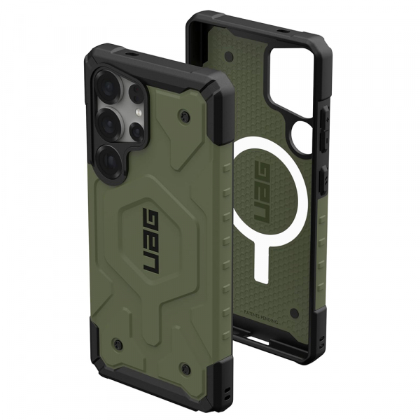 Husa MagSafe pentru Samsung Galaxy S25 Ultra S938, Urban Armor Gear, Pathfinder, Verde