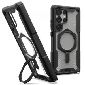 Husa MagSafe pentru Samsung Galaxy S25 Ultra S938, Urban Armor Gear, Plasma XTE, Neagra Transparenta