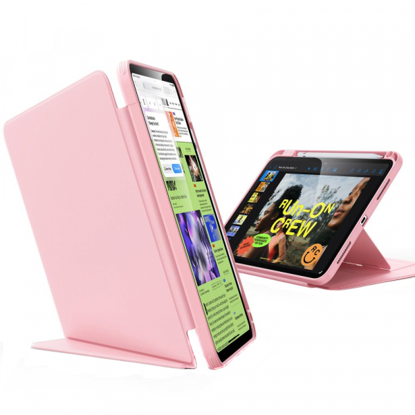 Husa pentru Apple iPad (2025) / (2022), ESR, Flip Hybrid, Roz