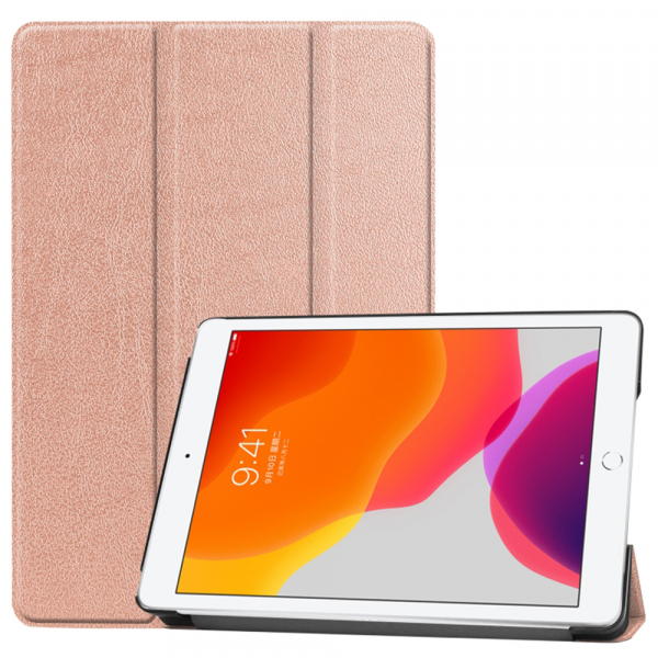 Husa pentru Apple iPad 10.2 (2021) / 10.2 (2020) / 10.2 (2019), Techsuit, FoldPro, Roz