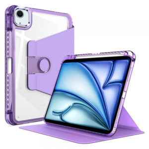 Husa pentru Apple iPad Air 11 (2026) / iPad Air 11 (2025) / Air 11 (2024), Techsuit, Crystal Vision, Mov