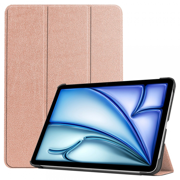 Husa pentru Apple iPad Air 11 (2026) / iPad Air 11 (2025) / Air 11 (2024), Techsuit, FoldPro, Roz