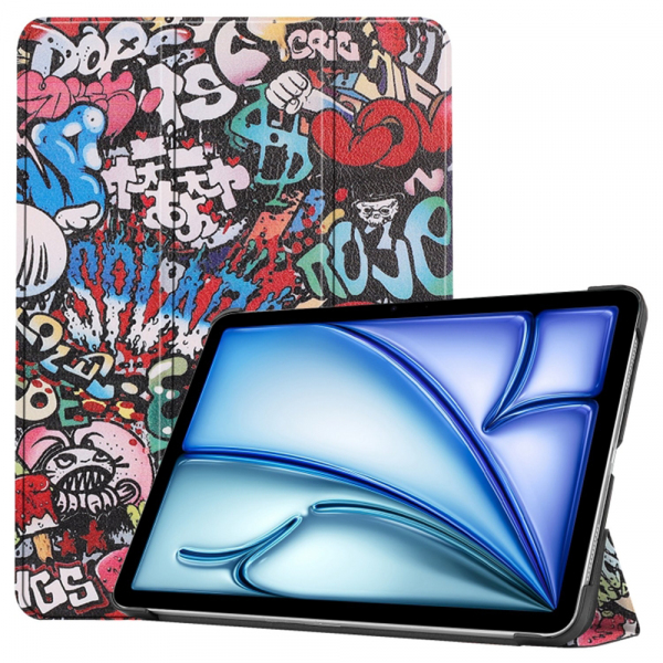 Husa pentru Apple iPad Air 11 (2026) / iPad Air 11 (2025) / Air 11 (2024), Techsuit, FoldPro Urban Vibe, Multicolor