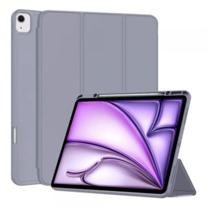 Husa pentru Apple iPad Air 13 (2026) / Air 13 (2025) / Air 13 (2024), Techsuit, Flex Trifold, Mov