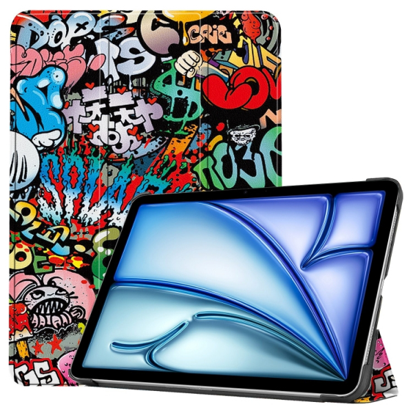 Husa pentru Apple iPad Air 13 (2026) / Air 13 (2025) / Air 13 (2024), Techsuit, FoldPro Urban Vibe, Multicolor