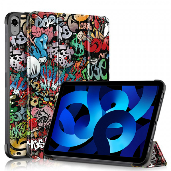 Husa pentru Apple iPad Air (2022) / Air (2020), Techsuit, FoldPro Urban Vibe, Multicolor
