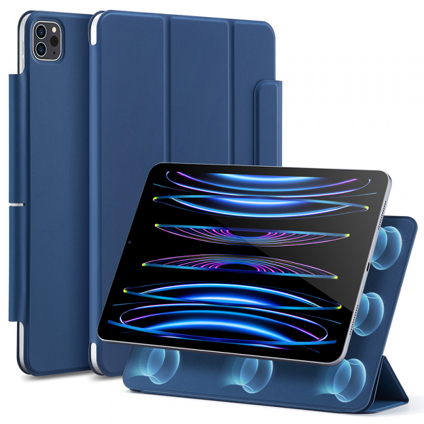Husa pentru Apple iPad Pro 11 (2022) / Pro 11 (2021) / Pro 11 (2020) / Pro 11 (2018), ESR, Rebound, Bleumarin