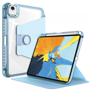 Husa pentru Apple iPad Pro 11 (2022) / Pro 11 (2021) / Pro 11 (2020) / Pro 11 (2018), Techsuit, Crystal Vision, Bleu