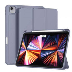 Husa pentru Apple iPad Pro 11 (2022) / Pro 11 (2021) / Pro 11 (2020) / Pro 11 (2018), Techsuit, Flex Trifold, Mov