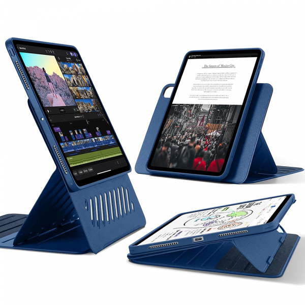 Husa pentru Apple iPad Pro 13 (2024), ESR, Shift, Albastra