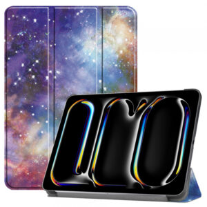 Husa pentru Apple iPad Pro 13 (2024), Techsuit, FoldPro Galaxy, Multicolor