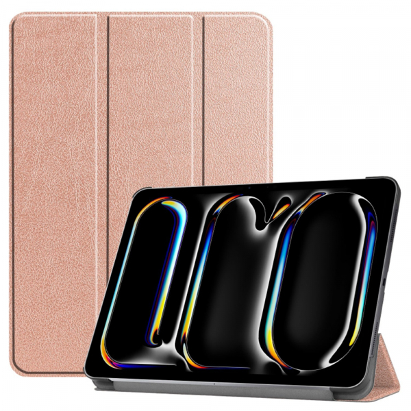 Husa pentru Apple iPad Pro 13 (2024), Techsuit, FoldPro, Roz