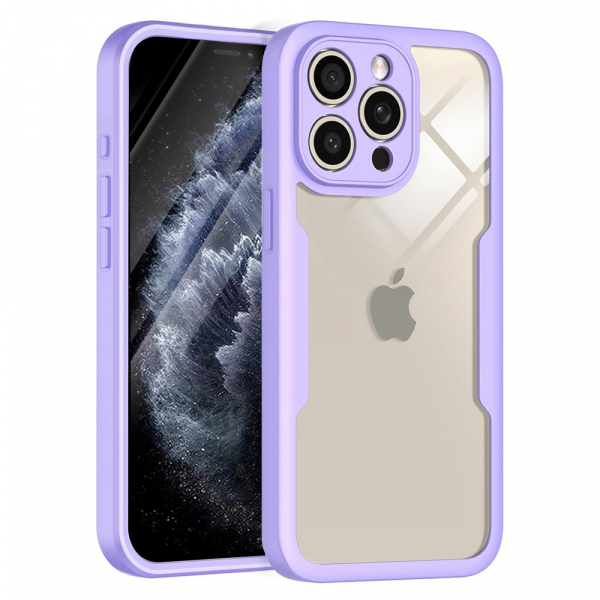 Husa pentru Apple iPhone 11 Pro Max, Techsuit, ColorVerse 360, Mov