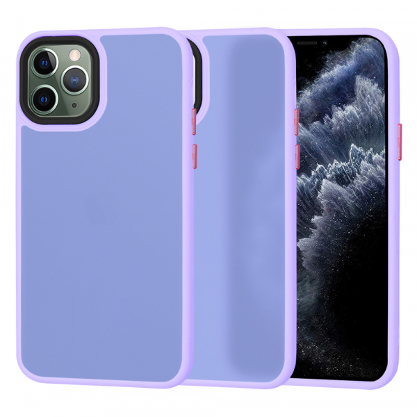 Husa pentru Apple iPhone 11 Pro Max, Techsuit, HaloFrost, Mov Deschis