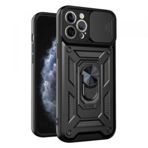 Husa pentru Apple iPhone 11 Pro, Techsuit, CamShield, Neagra