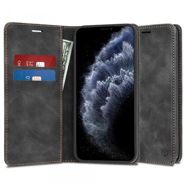 Husa pentru Apple iPhone 11 Pro, Techsuit, Confy, Neagra