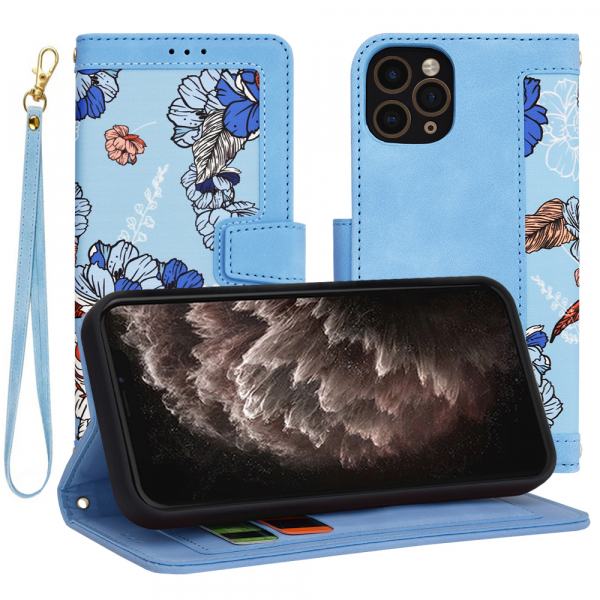 Husa pentru Apple iPhone 11 Pro, Techsuit, FlipCraft, Bleu