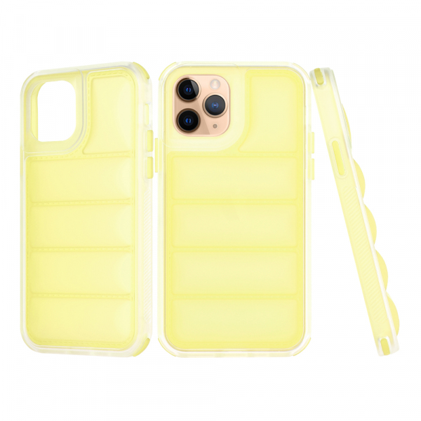 Husa pentru Apple iPhone 11 Pro, Techsuit, Wave Shield, Galbena