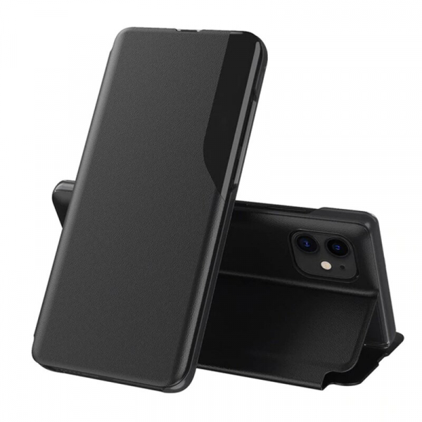 Husa pentru Apple iPhone 11, Techsuit, eFold, Neagra