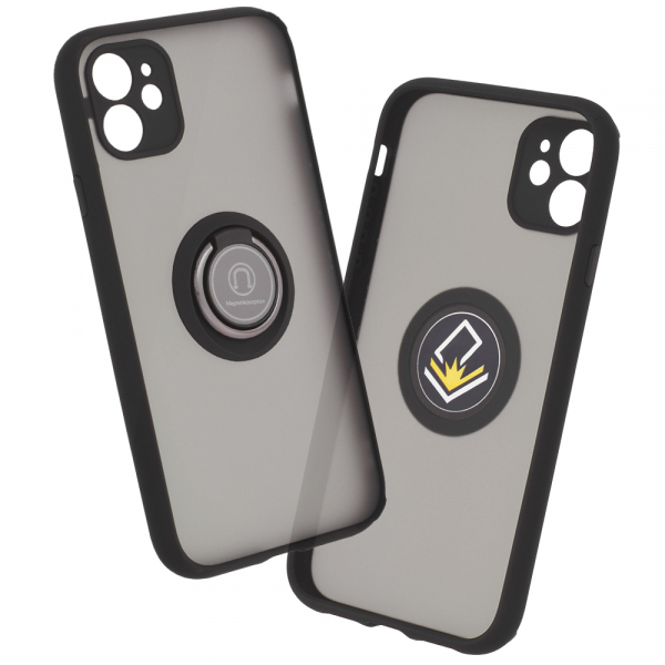 Husa pentru Apple iPhone 11, Techsuit, Glinth, Neagra