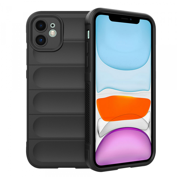 Husa pentru Apple iPhone 11, Techsuit, Magic Shield, Neagra