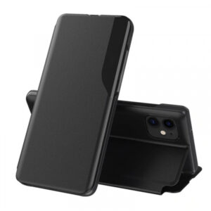 Husa pentru Apple iPhone 12 / 12 Pro, Techsuit, eFold, Neagra
