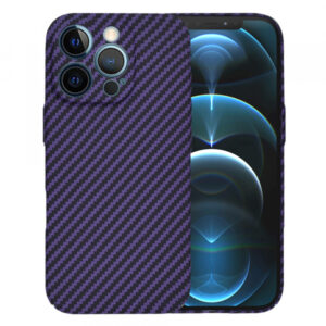 Husa pentru Apple iPhone 12 Pro Max, Techsuit, Carbonite FiberShell, Mov