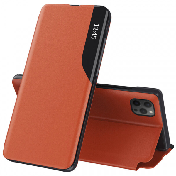 Husa pentru Apple iPhone 12 Pro Max, Techsuit, eFold, Portocalie