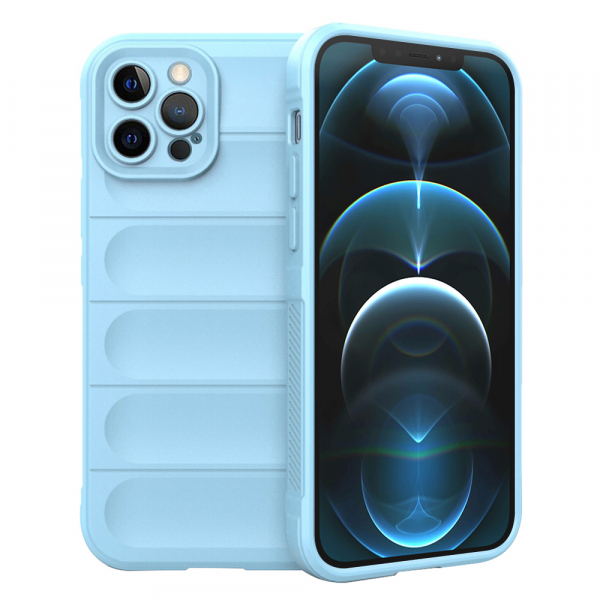 Husa pentru Apple iPhone 12 Pro Max, Techsuit, Magic Shield, Bleu