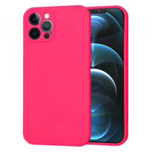 Husa pentru Apple iPhone 12 Pro Max, Techsuit, SoftFlex, Roz Inchis