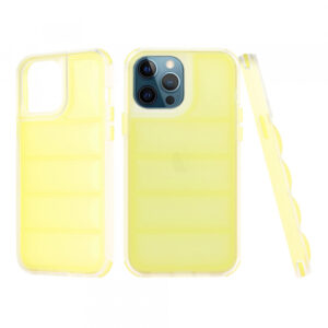 Husa pentru Apple iPhone 12 Pro Max, Techsuit, Wave Shield, Galbena