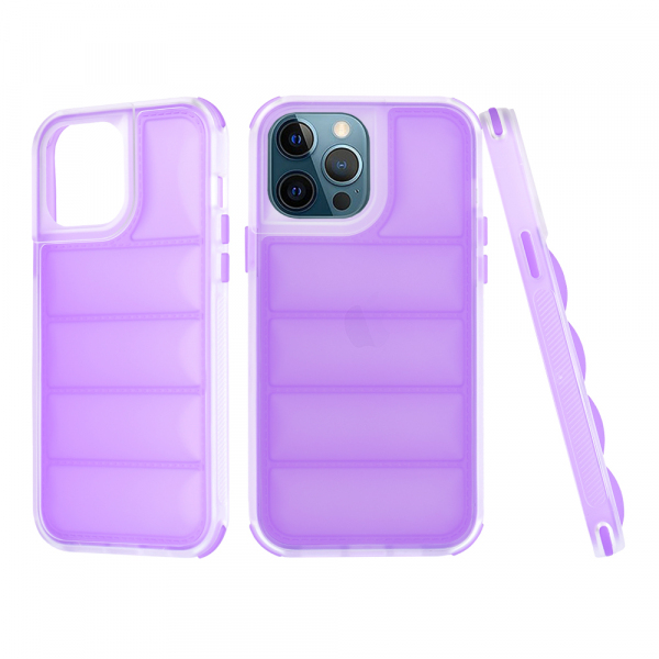 Husa pentru Apple iPhone 12 Pro Max, Techsuit, Wave Shield, Mov