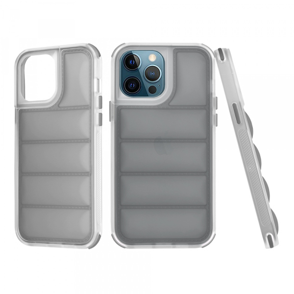 Husa pentru Apple iPhone 12 Pro Max, Techsuit, Wave Shield, Neagra