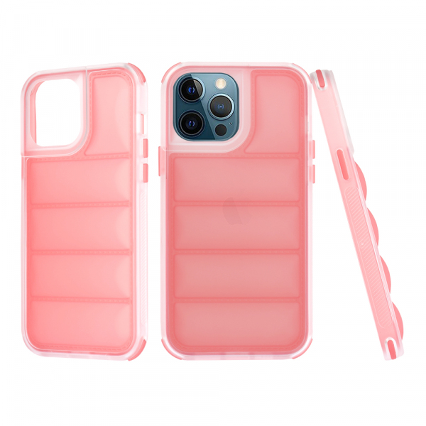 Husa pentru Apple iPhone 12 Pro Max, Techsuit, Wave Shield, Rosie