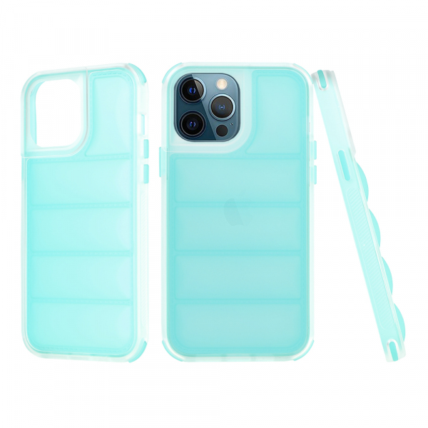 Husa pentru Apple iPhone 12 Pro Max, Techsuit, Wave Shield, Turcoaz