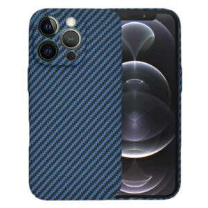 Husa pentru Apple iPhone 12 Pro, Techsuit, Carbonite FiberShell, Turcoaz