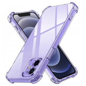 Husa pentru Apple iPhone 12, Techsuit, Shockproof Clear, Transparenta