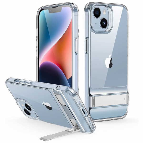 Husa pentru Apple iPhone 14 / 13, ESR, Air Shield Boost Kickstand, Transparenta