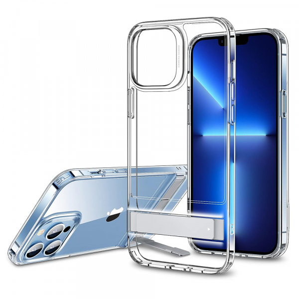Husa pentru Apple iPhone 13 Pro, ESR, Air Shield Boost Kickstand, Transparenta