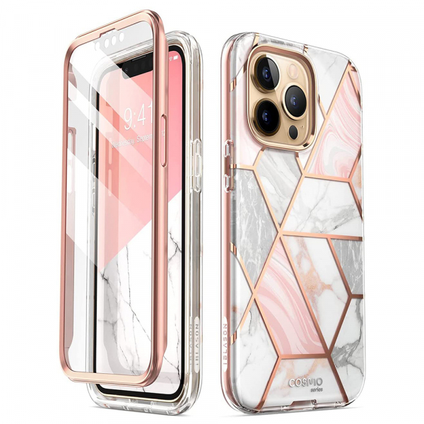 Husa pentru Apple iPhone 13 Pro Max, i-Blason, Cosmo, Roz